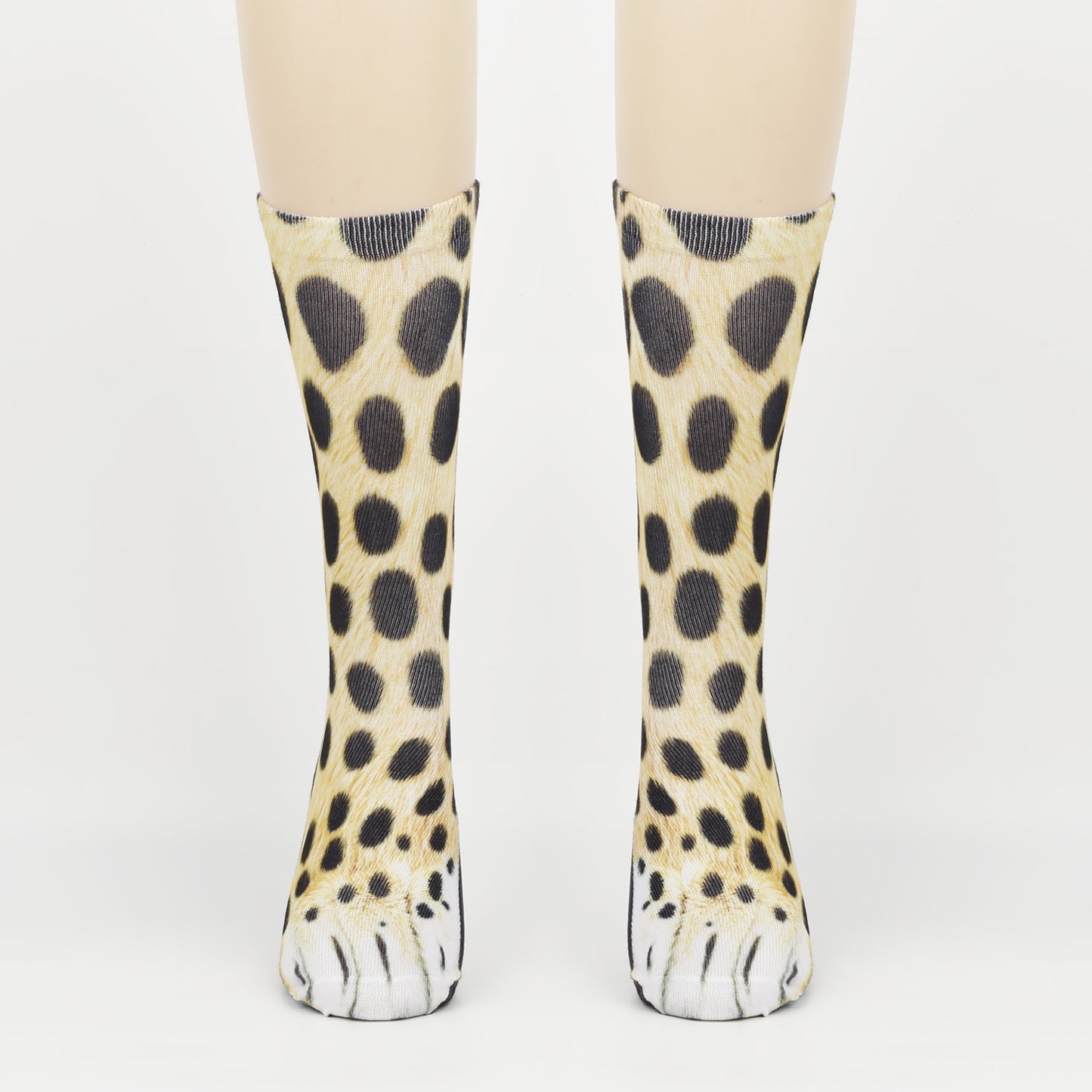 3D Animal Foot Print Socks Printed Socks