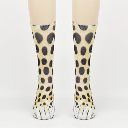 3D Animal Foot Print Socks Printed Socks