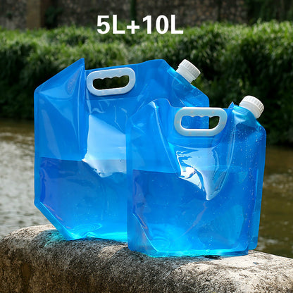 PVC Outdoor Camping Hiking Foldable Portable Water Bags Container