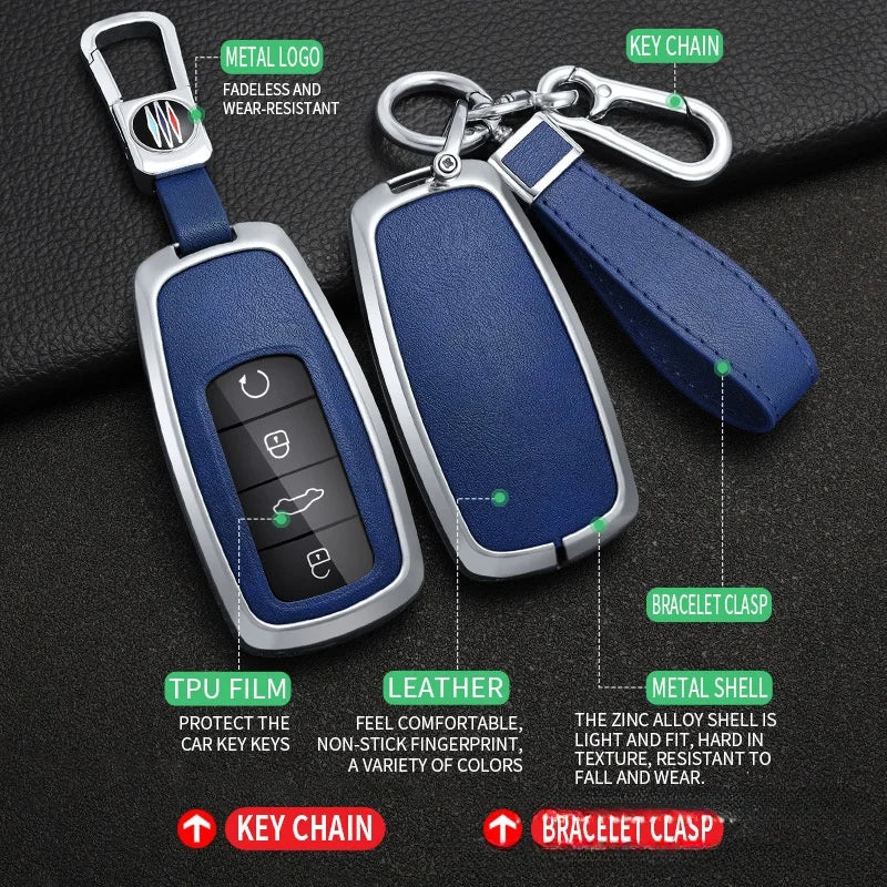 Car Key Cover For Chery Tiggo 9 8 Pro Arrizo 5 Plus TPU Keychain Car Keys Accessories Holder Key Cover Case