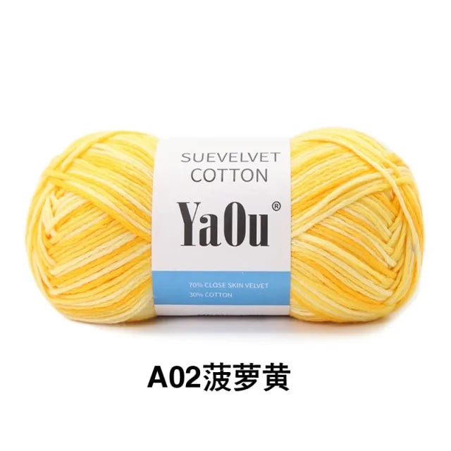 Cotton Hand Knitted Yarn