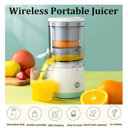 Electric Citrus Juicer, Citrus Juicer with USB Cable, Easy to Clean Portable Juicer for Fresh Orange Juice, Squeeze Orange, Lemon, Kiwi and Grapefruit Juice