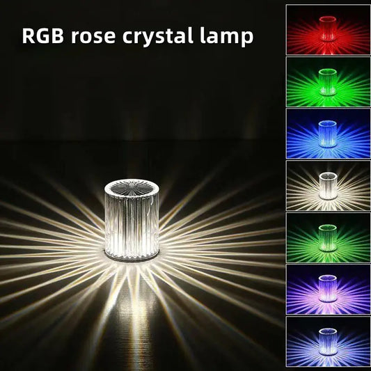 Bedside Crystal Lamp