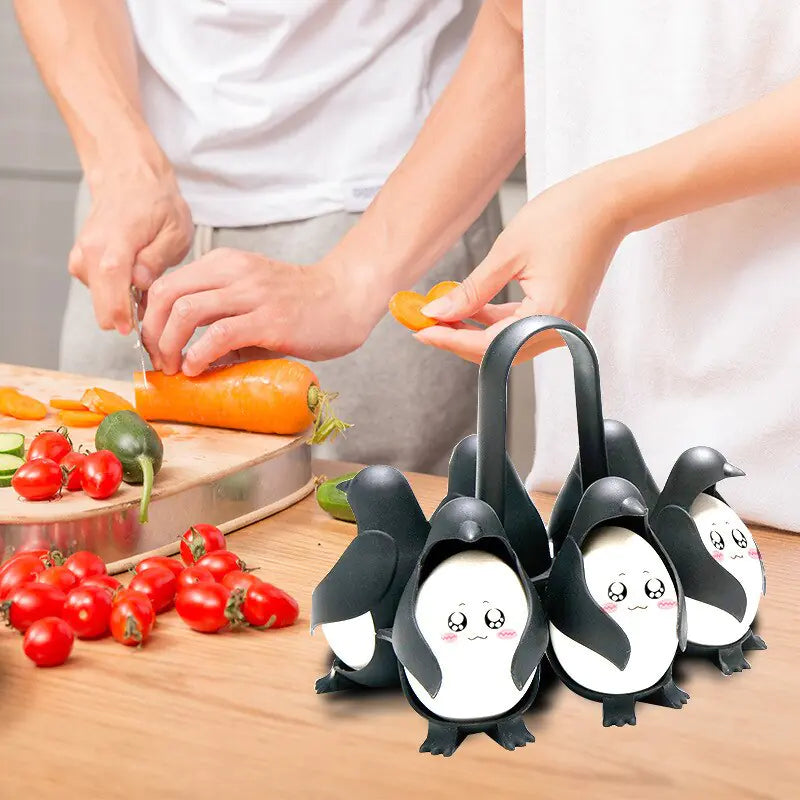 Penguin-Shaped Boiled Egg Cooker