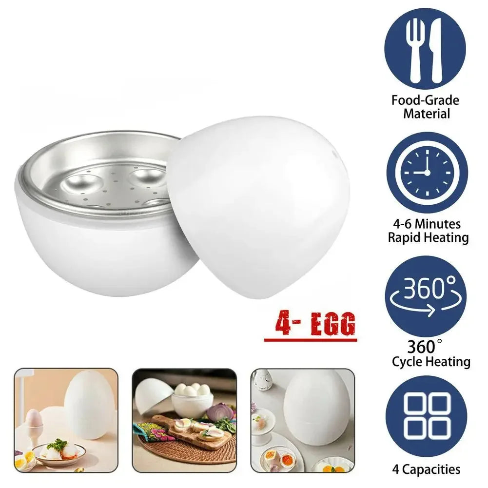 Microwave Egg Steamer Boiler Cooker