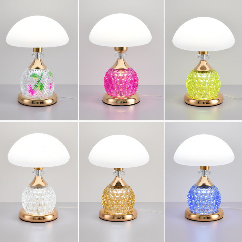 Light Luxury Mushroom Fashion Table Lamp Bedroom