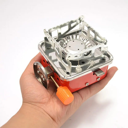 Ultralight Outdoor Mini Stove – Portable and Foldable Camping Gas Burner