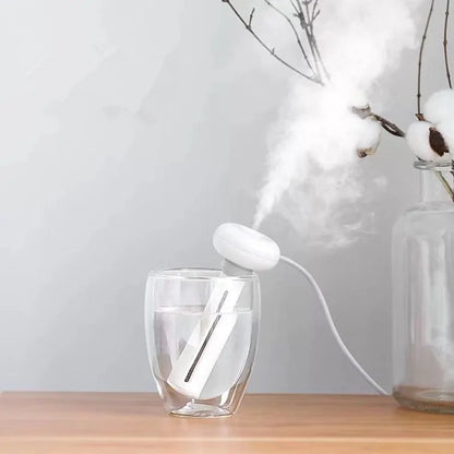 White Adjustable USB Humidifier