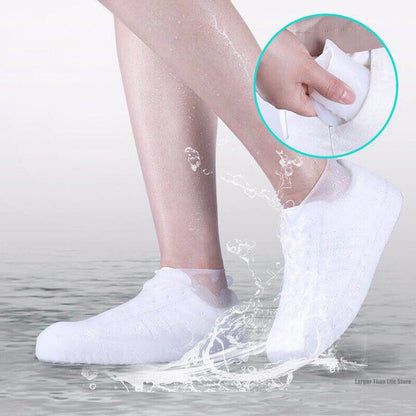 Waterproof Rubber Shoe Covers | Durable Non-Slip Silicone Covers for Outdoor Use