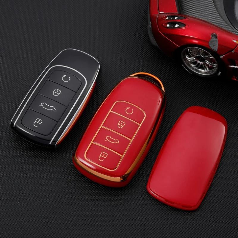 Fashion TPU Car Key Case Cover For Chery Tiggo 8 Pro Tiggo 8plus New 5 plus 7pro Car Key Protector Shell Fob Accessories