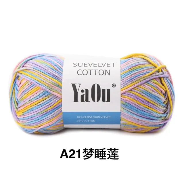 Cotton Hand Knitted Yarn