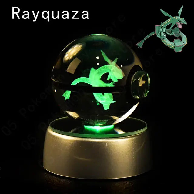 3D Pokémon Crystal Ball Lamp