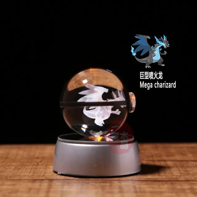 Pokémon Crystal Ball 3D Toys