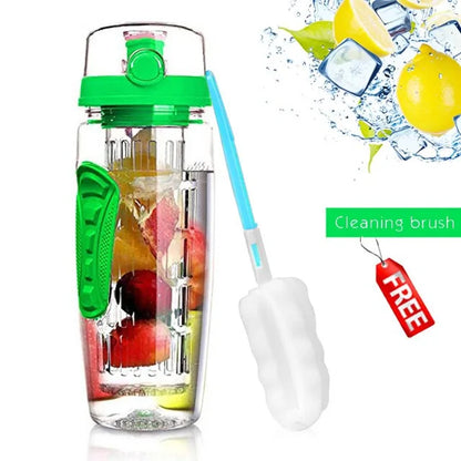 32 OZ Fruit Infuser Water Bottle