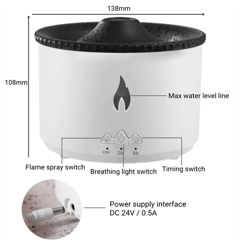 Volcano Air Aromatherapy Humidifier