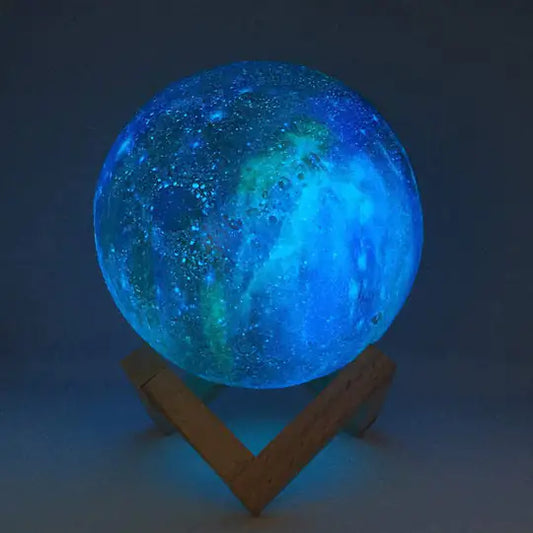 Moon Lamp Galaxy Moon Light Kids Night Light 16 Color Change Touch Remote Control Galaxy Light