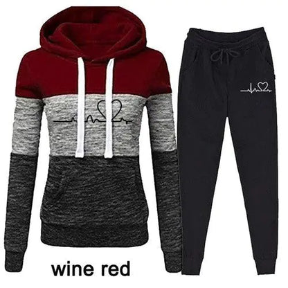 Casual Hoodie Sweat Suit - Comfortable & Stylish Loungewear for Everyday Wear