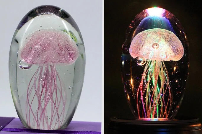 Jelly Fish Crystal Table Lamp