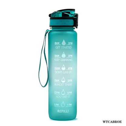 Transparent Flask Water Bottle