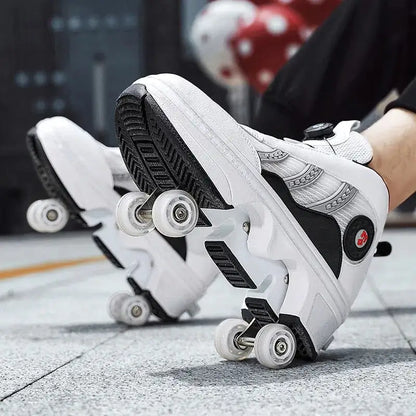 Casual Roller Skate Sneakers – Stylish and Functional Footwear for Skating and Walking