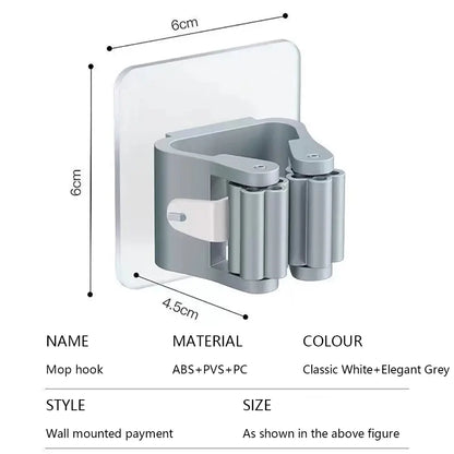 Self-Adhesive Mop Holder