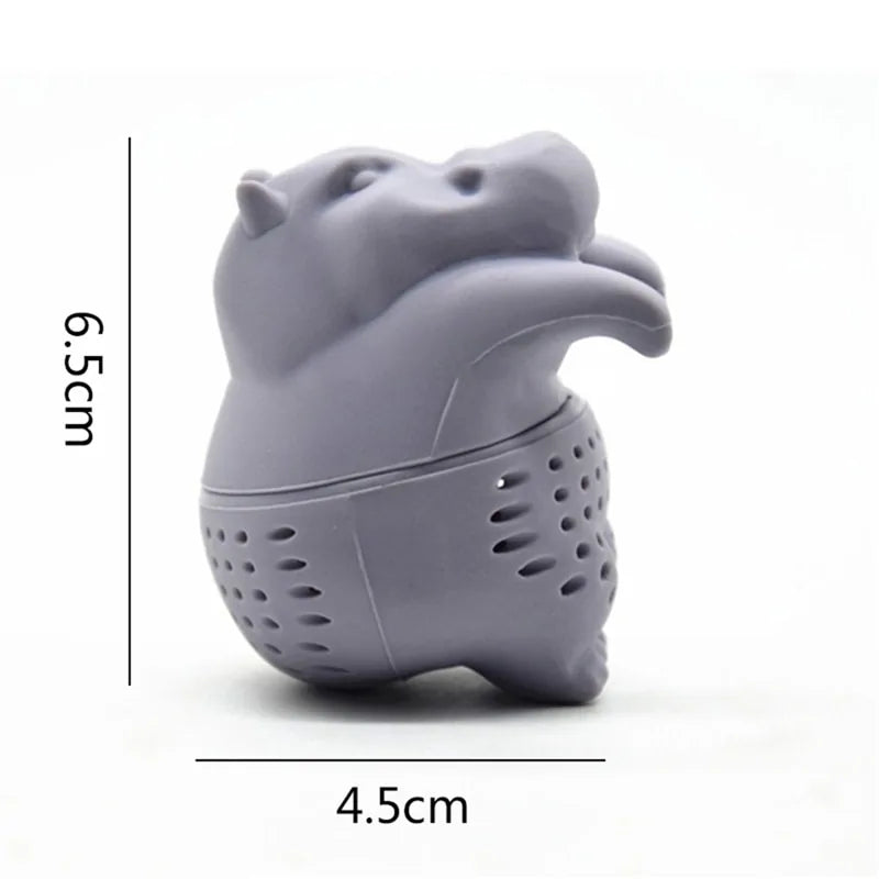 Hippopotamus Black Tea Infuser