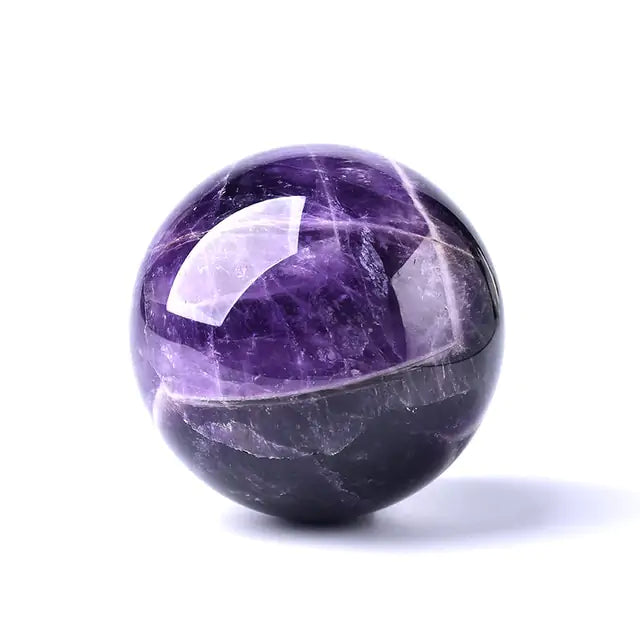 Dream Amethyst Ball Polished Globe Massaging Ball