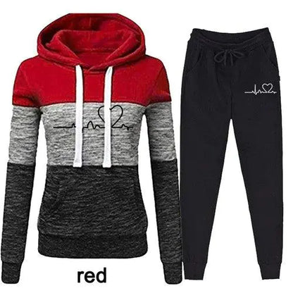 Casual Hoodie Sweat Suit - Comfortable & Stylish Loungewear for Everyday Wear