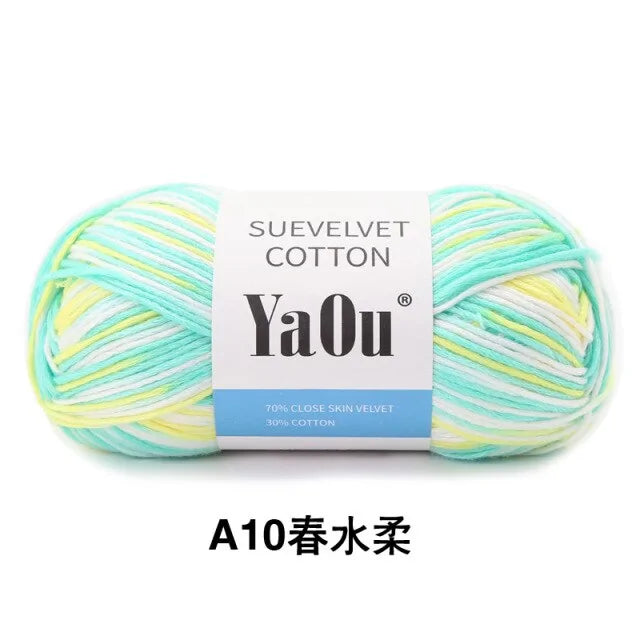 Cotton Hand Knitted Yarn