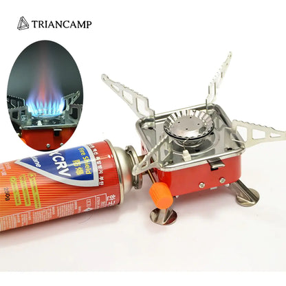 Ultralight Outdoor Mini Stove – Portable and Foldable Camping Gas Burner