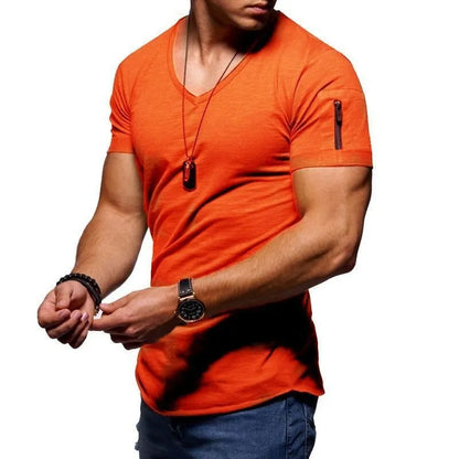 Men's V-Neck Casual T-Shirt – Stylish &amp; Comfortable Everyday Wear