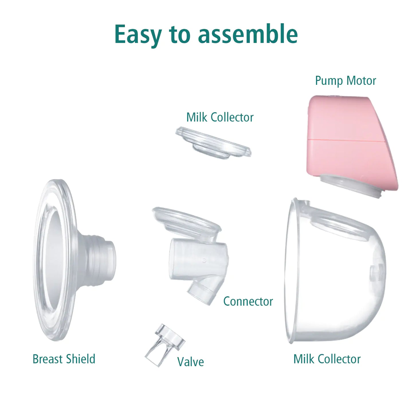 Hands-Free Breast Pump – Portable, Quiet, and Convenient for Easy Milk Expression