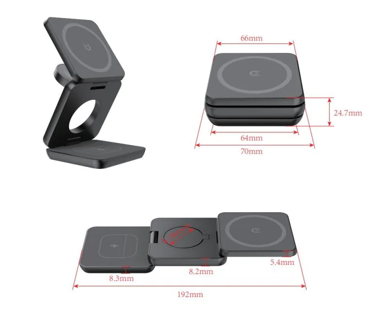 Magnetic Wireless Charging Phone Stand