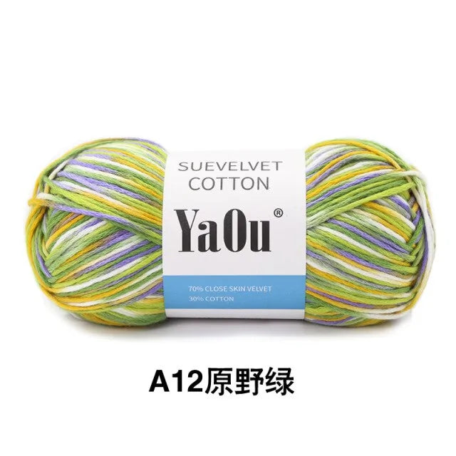 Cotton Hand Knitted Yarn