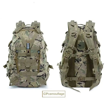 Waterproof Hiking Backpack | Survival Reflective Tactical Bag | Durable & Weather-Resistant for Outdoor Adventures