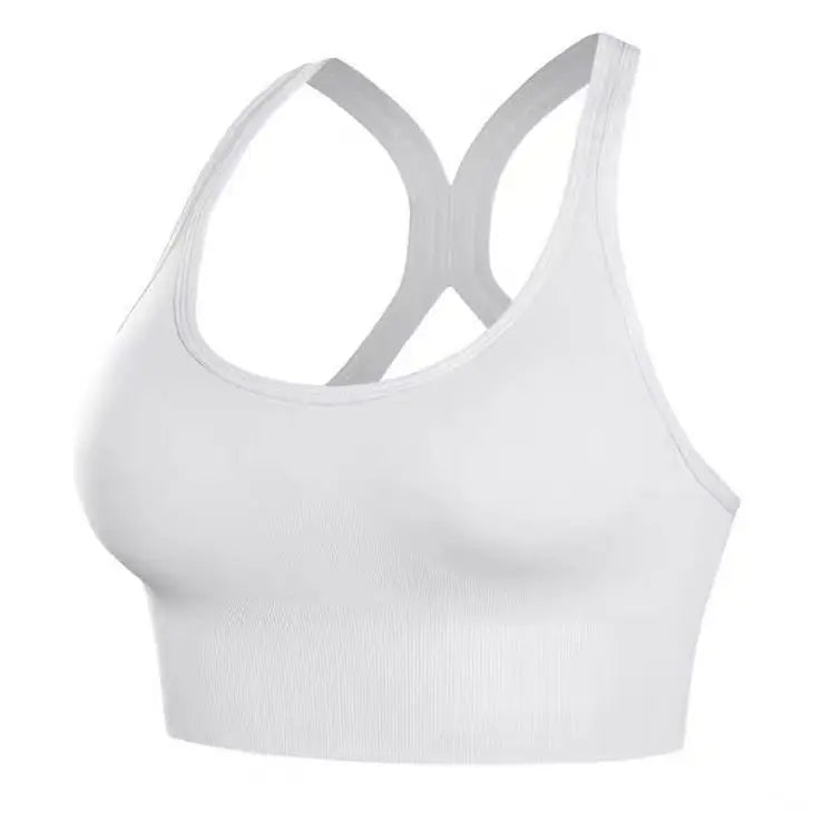 Adjustable Sweat-Wicking Sports Bra - Stay Dry and Comfortable During Any Workout