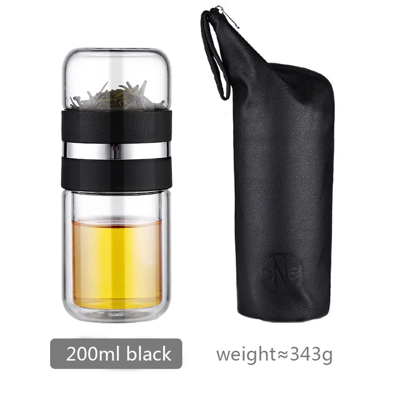 Glass Tea Infuser Bottle