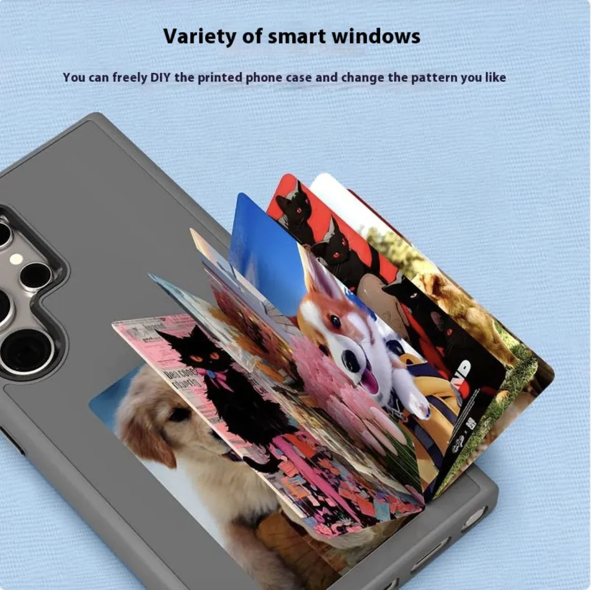 Ink Screen NFC Non-Charging Induction Phone Case