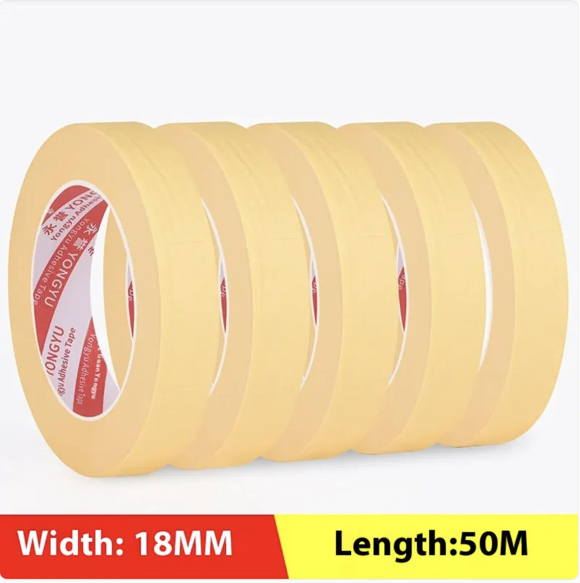 High-Temperature Resistant Masking Tape – Easy-to-Tear Adhesive Glassine Tape with Strong Adhesion