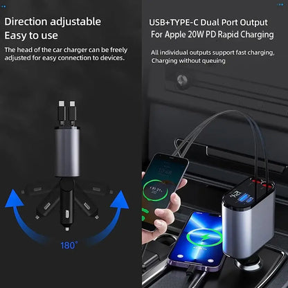 Retractable Car Charger