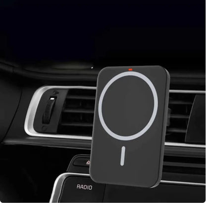 Magnetic Wireless Car Charger & Phone Mount