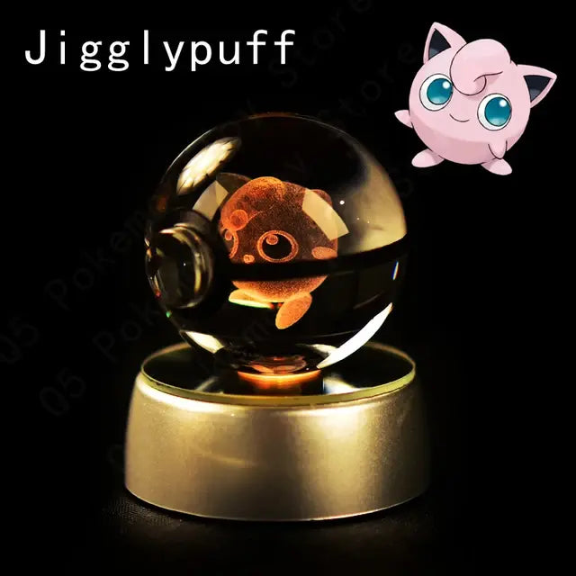 3D Pokémon Crystal Ball Lamp