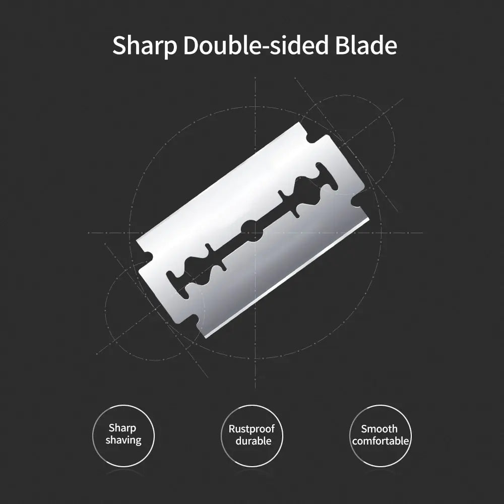 Double Edge Shaving Blades: Stainless Steel