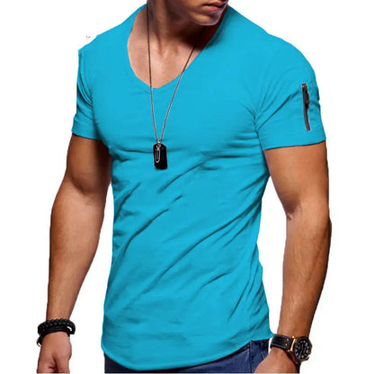 Men's V-Neck Casual T-Shirt – Stylish &amp; Comfortable Everyday Wear