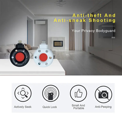 Anti-Peeping Detector Portable Mini Mobile Phone USB Alarm Hotel Infrared Anti-Surveillance Anti-Candid Shooting Pinhole Camera