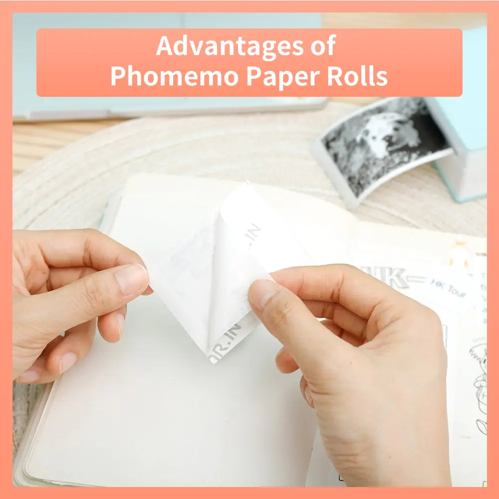 Phomemo Printer Sticker Self-Adhesive M02 Series Printer Paper