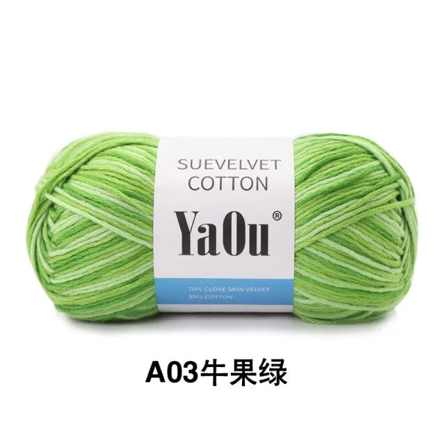 Cotton Hand Knitted Yarn