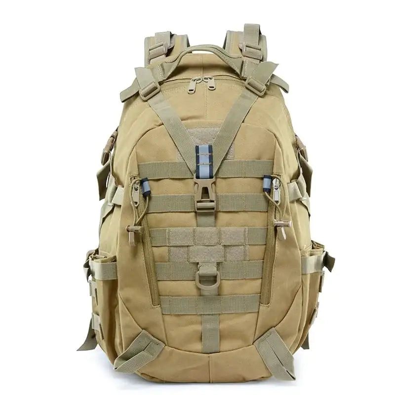 Waterproof Hiking Backpack | Survival Reflective Tactical Bag | Durable & Weather-Resistant for Outdoor Adventures