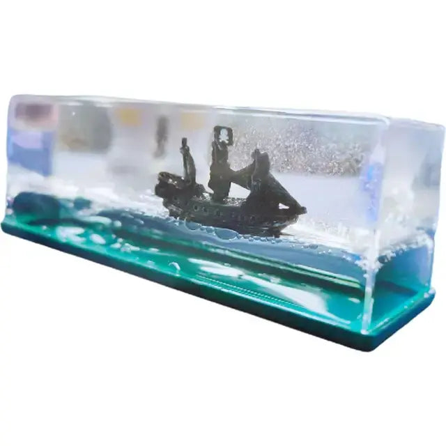 Cruise Ship Liquid Floating Gift