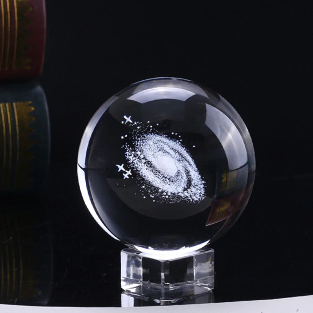 3D Solar System Crystal Sphere